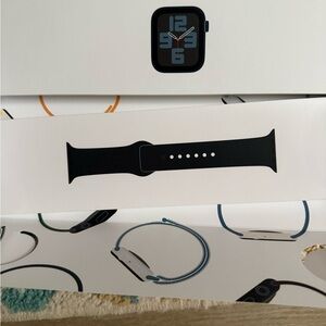 Apple Smartwatch with Black Band